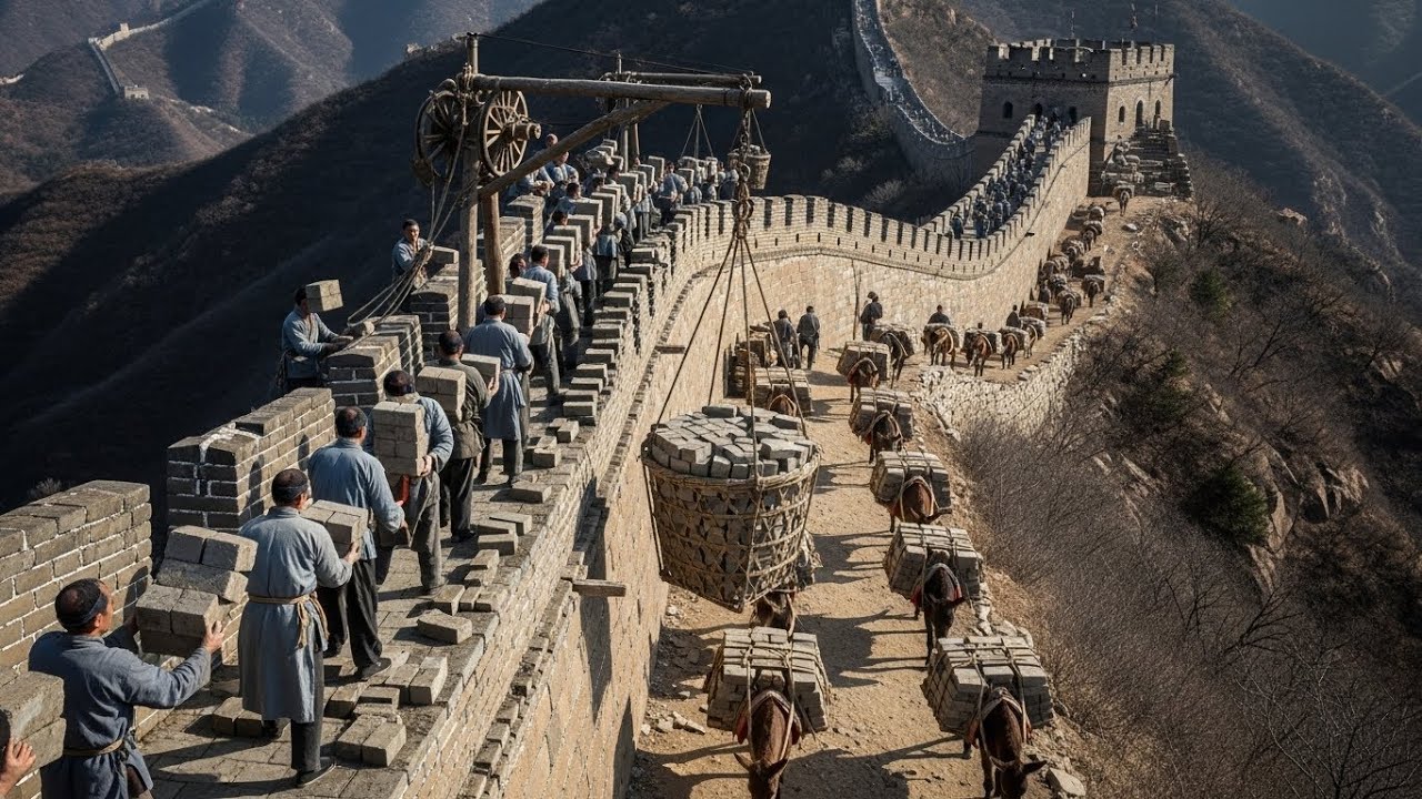 The Great Wall of China — Humans Built This Without Machines