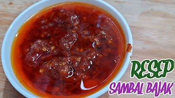 RESEP SAMBAL BAJAK ENAK DAN TAHAN LAMA @Dapur zainab