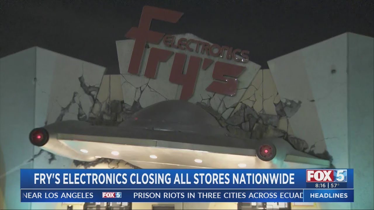 Fry's Electronics Closing All Stores YouTube