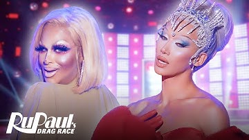 Plastique Tiara & Roxxxy Andrews’ Diana Ross Lip Sync 🤩 RuPaul’s Drag Race All Stars 9