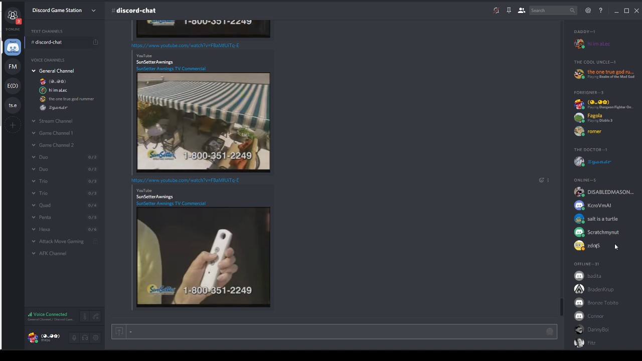 watching the sunsetter retractable awning infomercial youtube