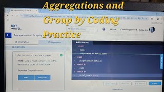 Aggregations and Group by Coding Practice| NXTWAVE | SQL | CCBP |