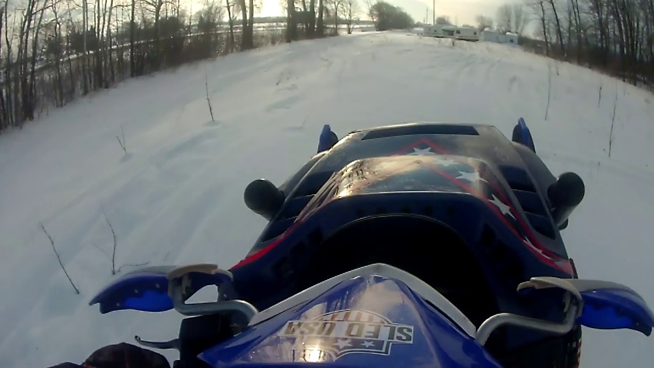 Phazer,Exciter blasting down the trail!