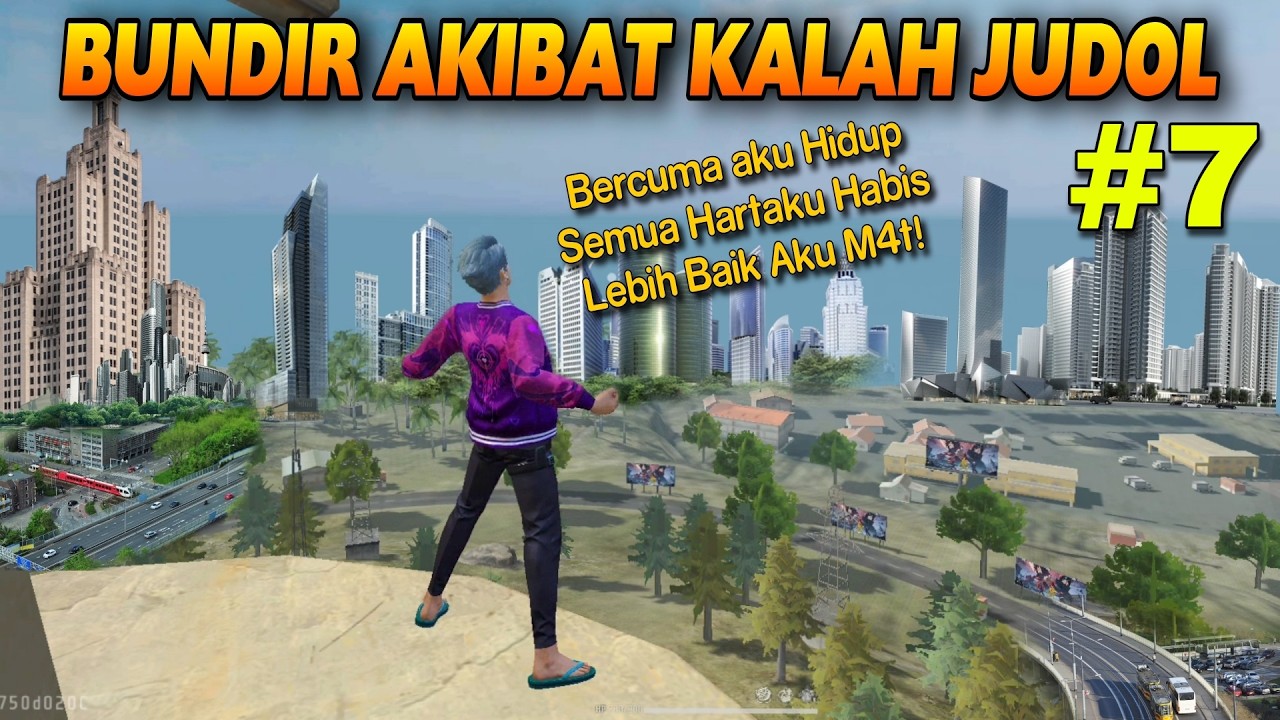 BUNDIR AKIBAT KALAH MAIN JUDOL‼️Film Animasi FF #7