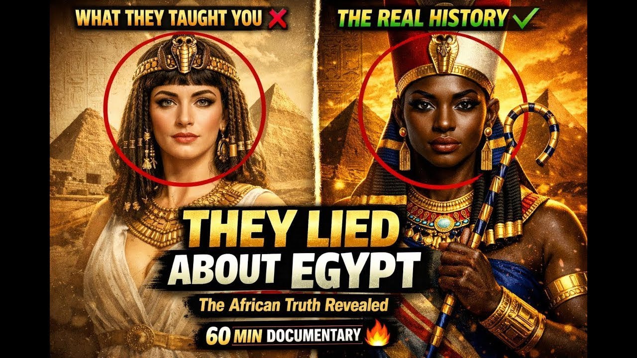 They LIED About Ancient Egypt: The BLACK PHARAOHS History Tried to Erase (Portrait)
