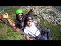 Paragliding (Parachute Stunt @4:40 360 Rotation & waves )