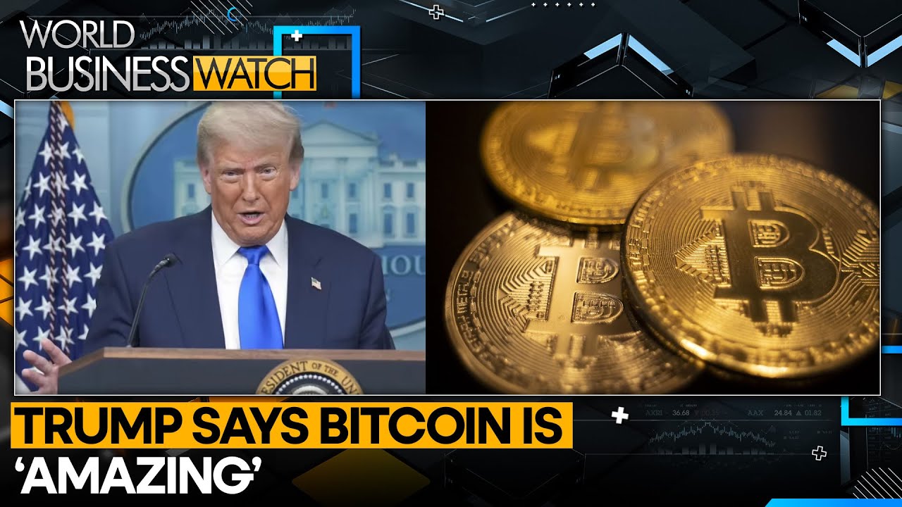 Trump Calls Bitcoin ‘Amazing,’ Says Crypto Helps U.S. Jobs | World Business  Watch | WION