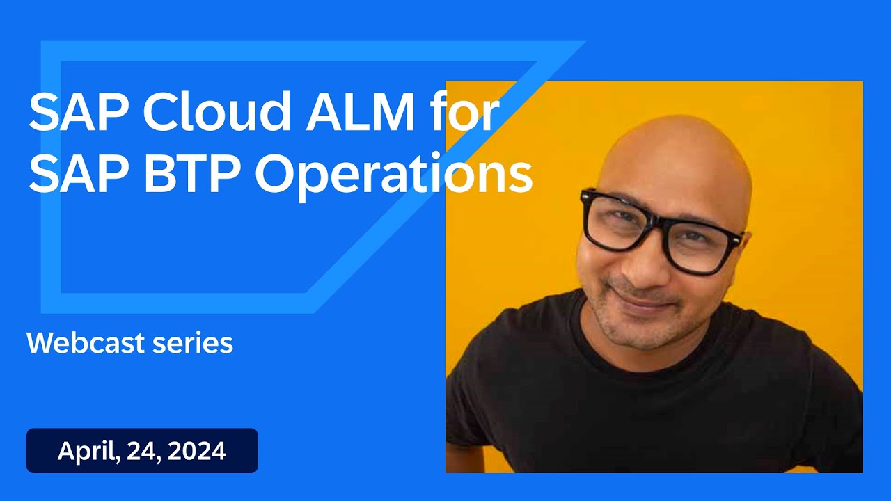 SAP Cloud ALM для операций SAP BTP ✨