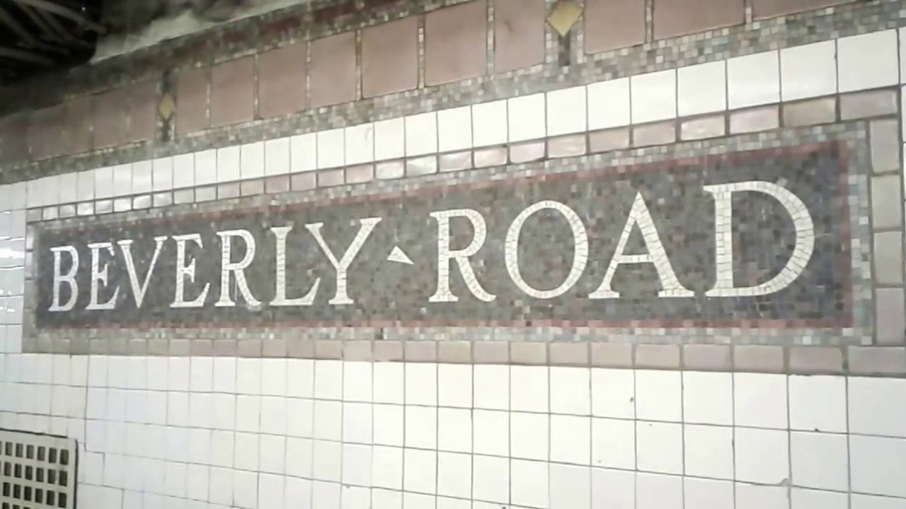 State of the track Beverly Road 2/5 trains YouTube