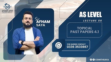 LECTURE #  4 Central processing unit (CPU) architecture AS LEVEL 9618 CHAPTER # 4 TOPICAL PAST PAPER