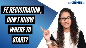 How to Schedule Your FE Exam