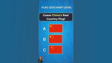 Can YOU Guess Chinas Real Country Flag? #quizmarofficial #flags #countries