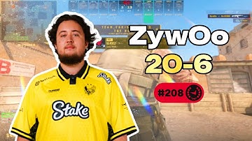 ZYWOO 20-6 EU FACEIT POV (Dust2) | 3784 ELO