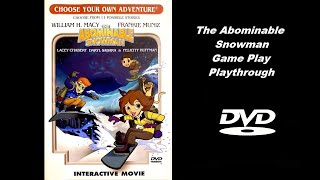 The Abominable Snowman: Choose Your Own Adventure (Dvd) Playthrough (Gameplay)