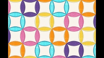 How To Make Very Easy Cathedral Windows Quilt Block Tutorial