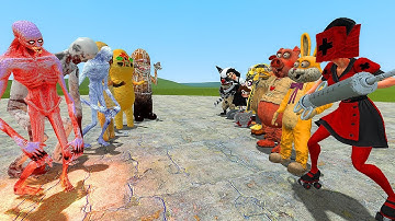 ALL DARK DECEPTION VS ALL SCP!! Garrys Mod Sandbox