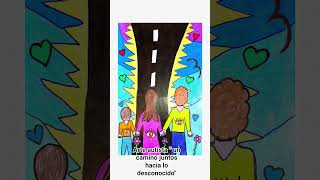 juntos hacia lo desconocido #autismo #arte #pintura #creatividad