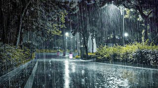 Val Binnen 10 Minuten in Slaap | Hevige Regen, Hulp bij Slapeloosheid, Tinnitus