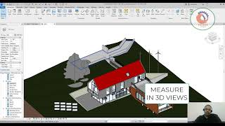 NEW FEATURE  IN REVIT 2023  MEASURE IN 3D VIEWS ريفيت