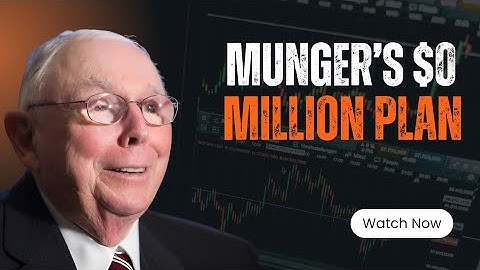 CHARLIE MUNGER: I