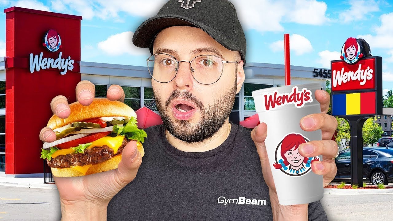 Am mancat TOT meniul de la WENDY'S ROMANIA in prima zi!