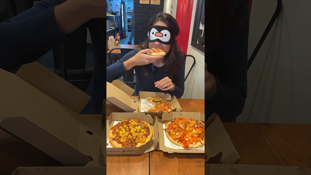 Blindfolded Pizza Hut New Flavours Review 😱😱