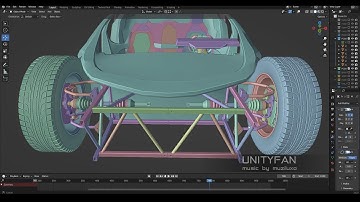 concept car quick modeling - vehicle 007 - part 13 - 4x timelapse