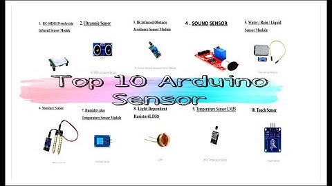 TOP 10 ARDUINO - SENSOR