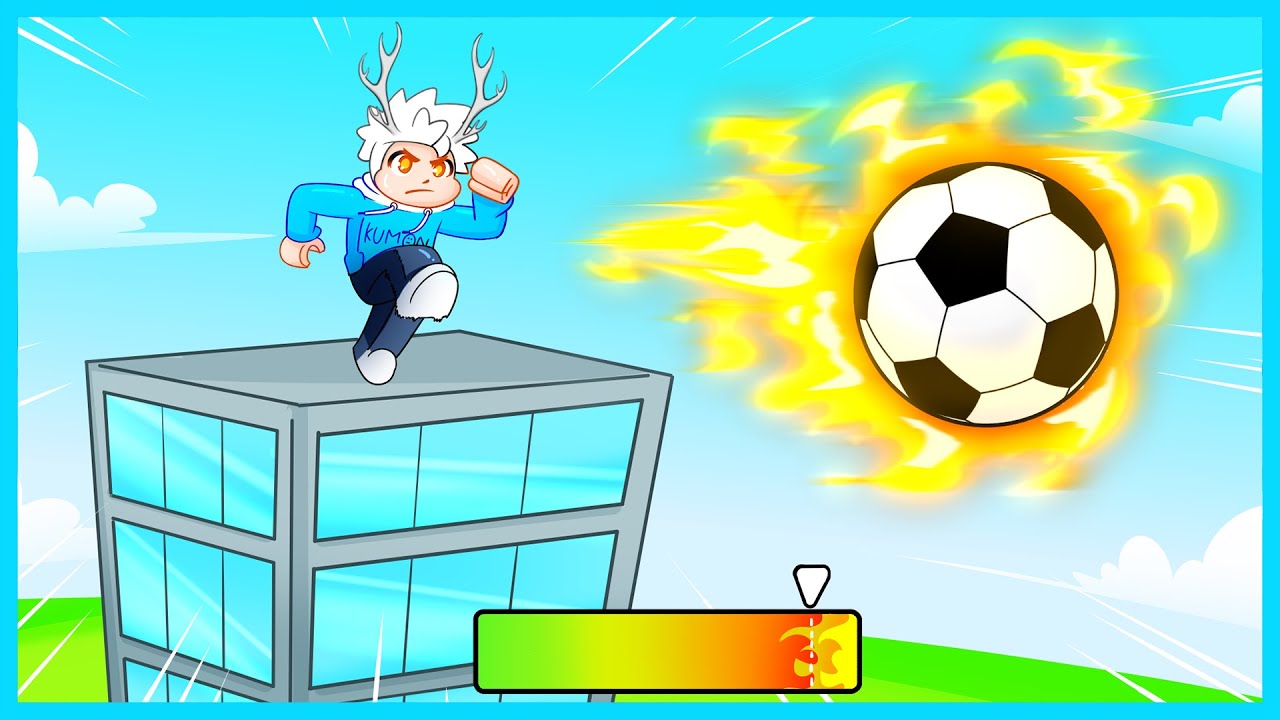 MENENDANG BOLA DARI GEDUNG PALING TINGGI DI DUNIA!