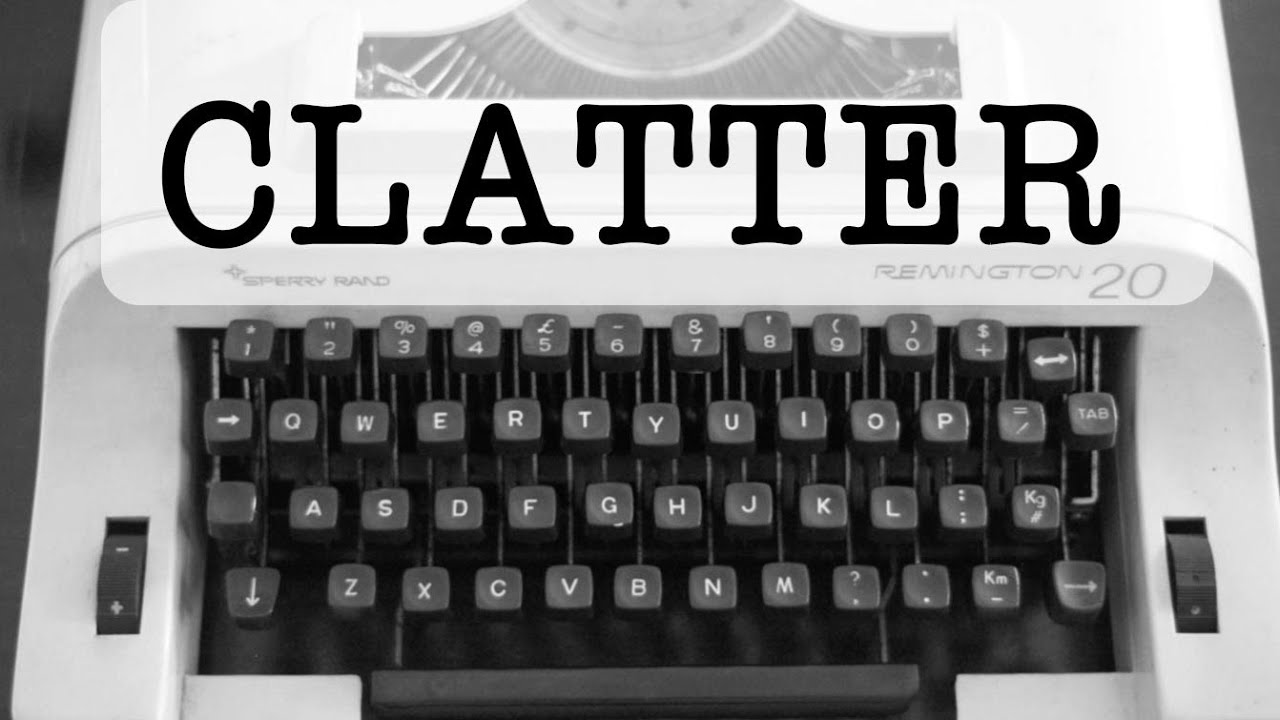Clatter An Ode to Typewriters YouTube