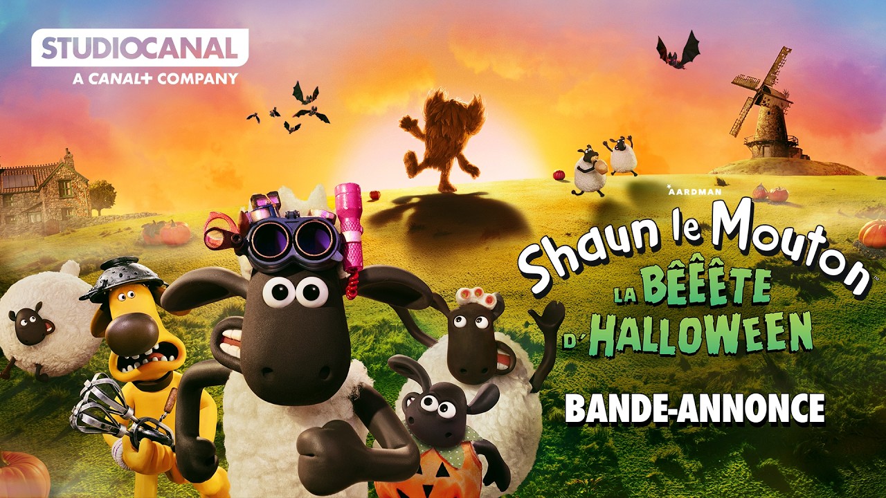 « Shaun le Mouton : La Bêêêête d'Halloween » dévoile sa bande-annonce officielle avant sa sortie le 21 octobre 2026