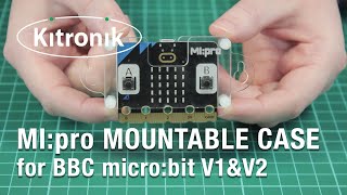 Kitronik Mi:Pro Wall Mountable Cases for The BBC micro:bit V1 & V2