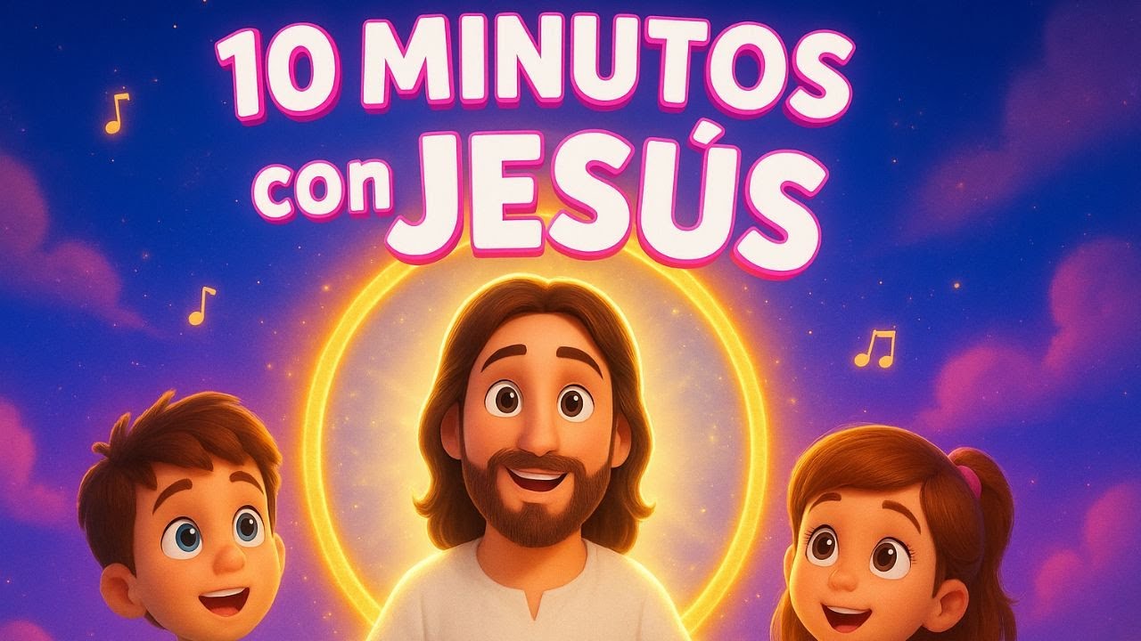 🎵 10 Minutos de Canciones Cristianas Infantiles 👶🏻✨