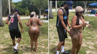 Kiss Slap Twerk Or Grab Thick In Thong Miami Beach July 4Th Weekend Public Interview
