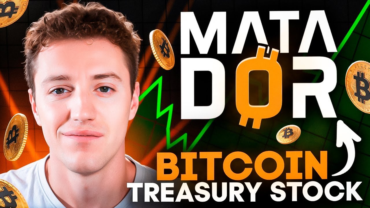 This Bitcoin Treasury Stock Could Explode Soon! (Matador Technologies) -  YouTube