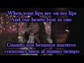 Glee - Give your heart a break / Sub spanish with lyrics