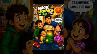 Magic Backpack Ka Last Item 😱🎒 | Funny Family Cartoon Story #shorts