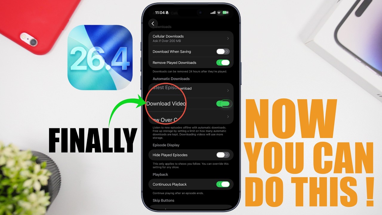 iOS 26.4 - Your iPhone Can Now DO THIS ! - YouTube