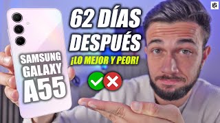 Lo MEJOR y PEOR!Samsung GALAXY A55 | Review TRAS 2 MESES