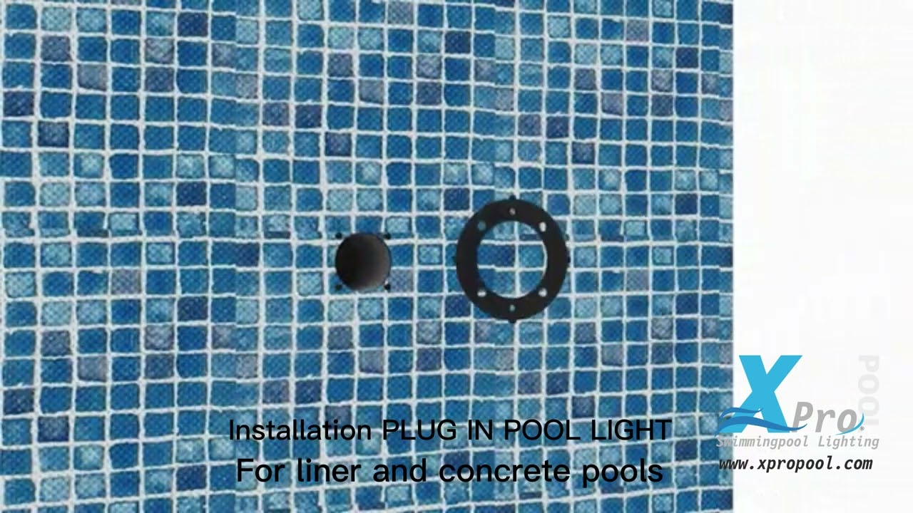 For liner and concrete pools | Plug in Pool light