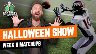 Fantasy Football 2021 - The Halloween Show! + Week 8 Matchups, Candy Comps - Ep. 1144