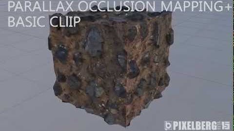 pixelBerg v1.7 parallax occlusion mapping