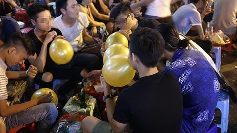 Hiểm họa khôn lường từ thú chơi Bóng cười của giới trẻ