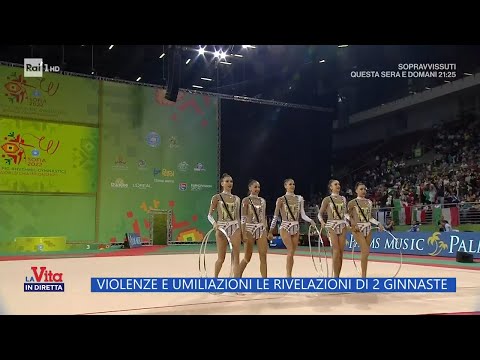 Violenze e umiliazioni le rivelazioni di 2 ginnaste - La Vita in diretta 31/10/2022