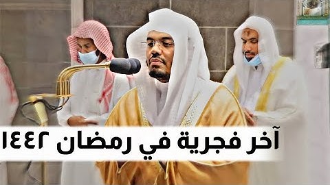 "قُل بِفَضلِ اللَّهِ وَبِرَحمَتِهِ فَبِذلِكَ فَليَفرَحوا"تلاوة عراقية باكية من الآسر د.ياسر الدوسري