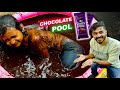 POOL നിറയെ CHOCOLATE 😍🤤 Zaiba's Chocolate Bath 🤩