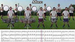 Hyper-Extended Drumline Warmup