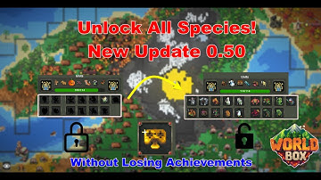 How to Unlock ALL Units in WorldBox Update 0.50! (Without losing achievements)