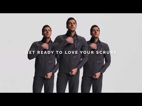 FIGS YouTube ad: Evergreen Charcoal Studio Clones Horizontal asset