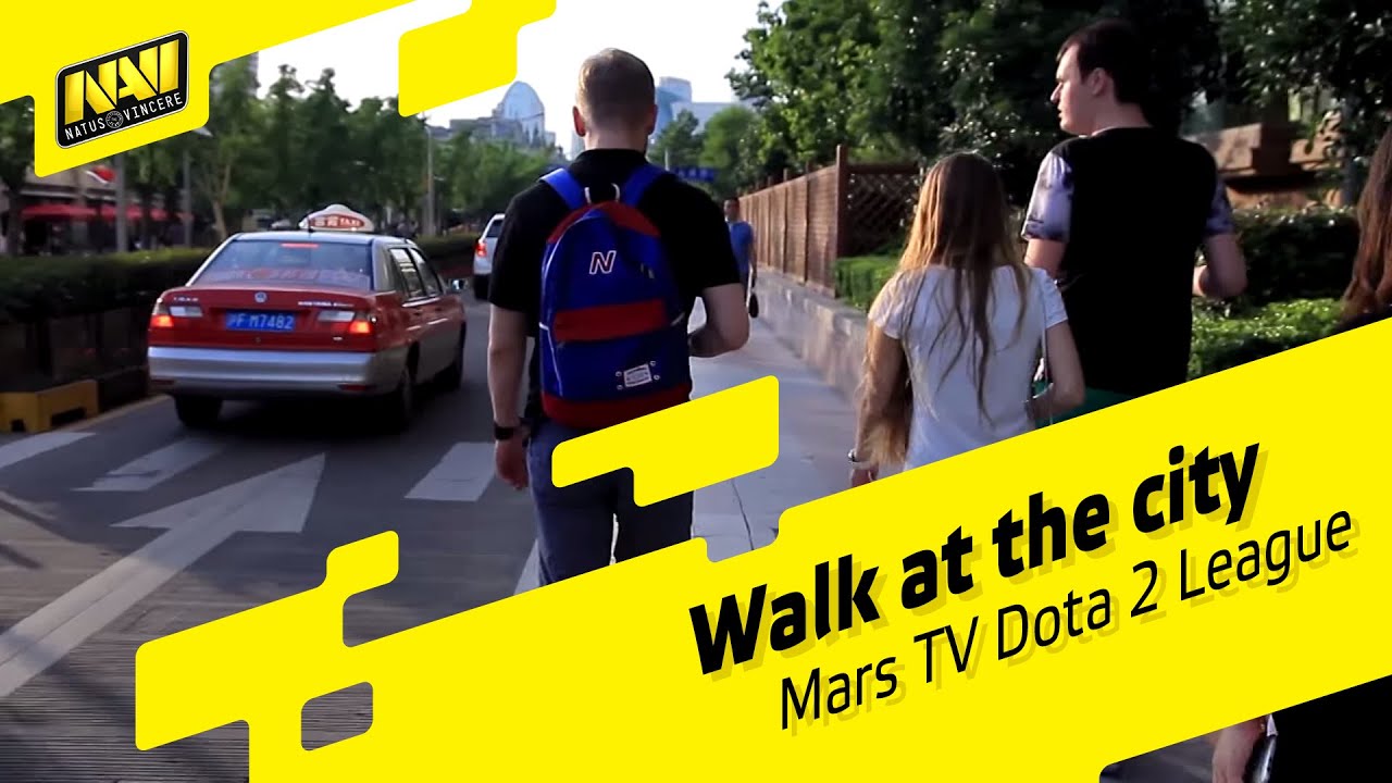 Walk at the city @ Mars TV Dota 2 League (ENG SUBS AVAILABLE!)